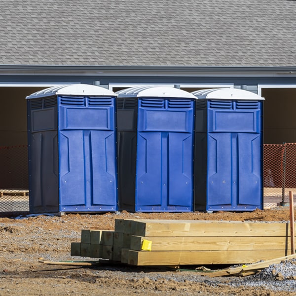 can i customize the exterior of the portable toilets with my event logo or branding in Sardinia NY